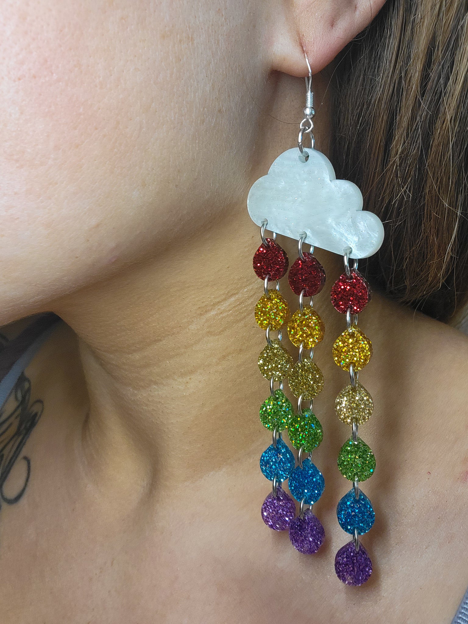 Resin Earrings, Glitter Earrings, Rainbow Earrings, Earrings Resin, Resin  Jewellery, Resin Jewelry, Gifts for Her, Mothers Day Gift - Etsy