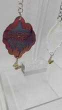 Load and play video in Gallery viewer, Electric Forest Holographic Keychain / 2 COLORS!
