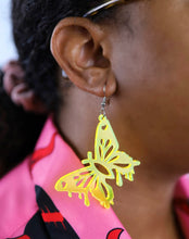 Load image into Gallery viewer, Butterfly Drip Earrings - UV Reactive! More colors available
