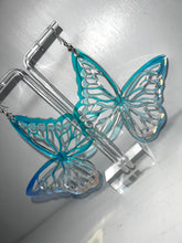 Load image into Gallery viewer, XL Holographic Butterfly Earrings
