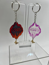 Load image into Gallery viewer, Electric Forest Holographic Keychain / 2 COLORS!
