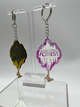 Load image into Gallery viewer, Electric Forest Holographic Keychain / 2 COLORS!
